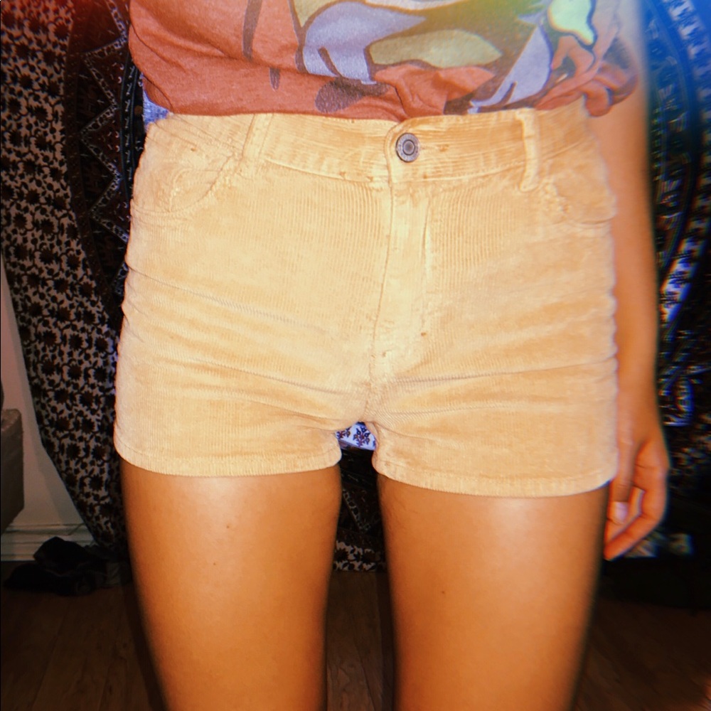 Brandy melville John galt corduroy shorts